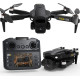 Дрон Toladrone TD12LCD з камерою, пульт дистанційного керування з РК-екраном чорний (my-17036)