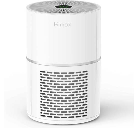 Портативный небольшой очиститель воздуха HIMOX H07, белый my-020