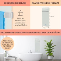 Инфракрасный обогреватель KLARSTEIN Hot Spot Crystal 850 Вт до 17 м² 10032942 (my-5057)
