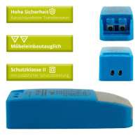 ISOLED світлодіодний трансформатор, 105 Вт, 11,5, синій (my-4271)