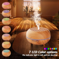 Дифузор ефірних масел Simpeak 550 мл, ультразвуковий зволожувач повітря без BPA з 7-колірним світлодіодним підсвічуванням та 3 таймерами (my-15176) Дифузор ефірних масел Simpeak 550 мл, ультразвуковий зволожувач повітря без BPA з 7-колірним світлодіодним підсвічуванням та 3 таймерами (my-15176)