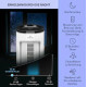 Мобильный воздухоохладитель (вентилятор-охладитель) Klarstein IceWind Plus Smart 4-in-1, 65 Вт, 10040211, белый (my-5202)