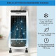 Охладитель воздуха-вентилятор oneConcept Carribean Blue 70 Вт Белый 10028181 (my-5210)