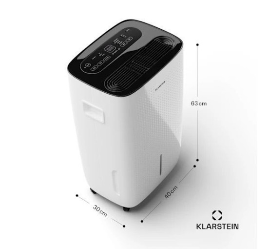 Осушувач повітря Klarstein DryFy Connect 60 Wi-Fi 10045546 65 м² (my-5219)