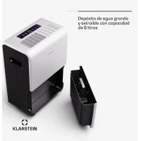 Осушитель воздуха Klarstein DryFy Grand 55L Smart WiFi 10045544 50 м² (my-5221)