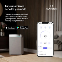 Осушитель воздуха Klarstein DryFy Grand 55L Smart WiFi 10045544 50 м² (my-5221)