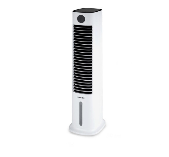 Умный вентилятор-охладитель-очиститель и увлажнитель воздуха Klarstein Skytower Grand Smart Wi-Fi,10035816, 480 м3/ч белый (my-5224)