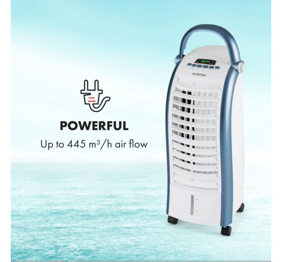 Вентиляторный воздухоохладитель-увлажнитель воздуха Klarstein Maxfresh Ocean 3 in 1, 10036141 (my-5223)