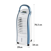 Вентиляторний охолоджувач повітря-зволожувач Klarstein Maxfresh Ocean 3 in 1, 10036141 (my-5223)