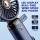 Портативный мини-вентилятор GEMWON Handheld Fan с USB-зарядкой темно-синий (my-18030)