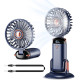 Портативный мини-вентилятор GEMWON Handheld Fan с USB-зарядкой темно-синий (my-18030)