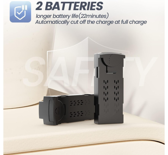 Міні-дрон складаний квадрокоптер DEERC D70 з камерою 1080P HD (my-18085)