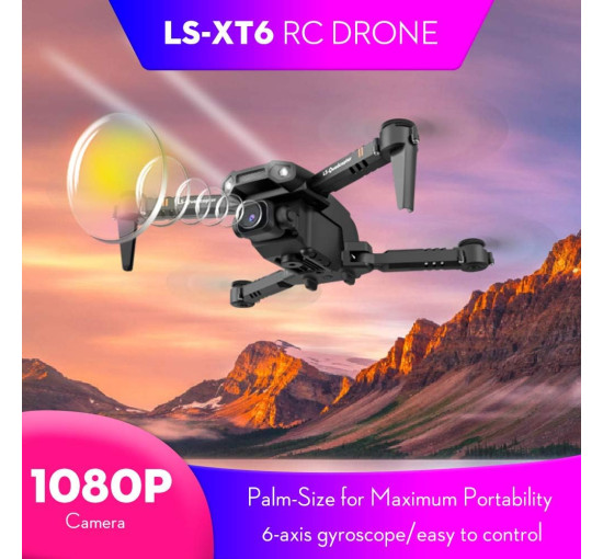 Міні-дрон 6-осьовий GoolRC LS-XT6 RC Drone Qudcopter для дітей та дорослих (my-044)
