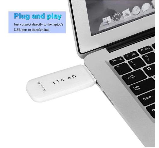 3G/4G LTE USB модем, Роутер з точкою доступу Wi-Fi, White (my-067)