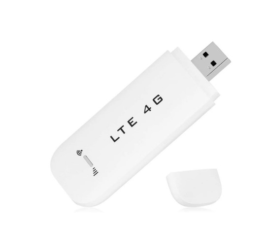 3G/4G LTE USB модем, Роутер с точкой доступа Wi-Fi, White (my-067)
