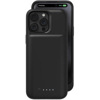 Чехол-аккумулятор Mophie Juice Pack для iPhone 15 Pro Max, до 50% дополнительной батареи, защита от падений, экологичный дизайн, черный (my-7106)