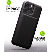 Чехол-аккумулятор Mophie Juice Pack для iPhone 15 Pro Max, до 50% дополнительной батареи, защита от падений, экологичный дизайн, черный (my-7106)