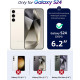 Чехол-кошелек OCASE из высококачественной искусственной кожи для Samsung Galaxy S24 черно-зеленый (my-12148)