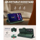 Чехол-кошелек OCASE из высококачественной искусственной кожи для Samsung Galaxy S24 черно-зеленый (my-12148)