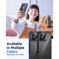 Чехол seacosmo для iPhone 16 Pro Max противоударный на весь корпус 6,9 дюйма синий (my-12128)