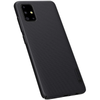 Чехол-бампер, пластиковая накладка Nillkin Frost на Samsung Galaxy A51, черный (my-12171)