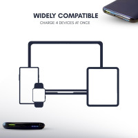 Портативный внешний аккумулятор Silviano Slim Wireless Magsafe Power Bank - 8000 мАч с быстрой зарядкой - QC 3.0 (my-7056)