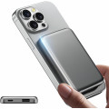 Магнитный внешний аккумулятор TRKOY 5000 мА·ч с быстрой зарядкой через USB-C, совместимый с iPhone, AirPods серый космос (my-17162)