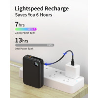 Встроенный мини-портативный аккумулятор USB-C, 20 000 мА·ч, 20 Вт OKZU C2050 (my-17161)