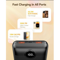Павербанк VEGER V2053 20000mAh быстрая зарядка 225 Вт (my-17159)
