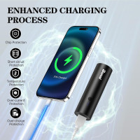 Портативний зарядний пристрій BONAI Power Bank 5800 мАг, зовнішній резервний акумулятор із високошвидкісним виходом, сумісний з iPhone, Samsung та іншими (my-9152) Б/У