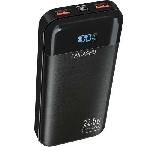 Портативний зарядний пристрій PowerBank 27 000 мАг 22,5 Вт PAIDASHU 002 (my-9174) Б/у 