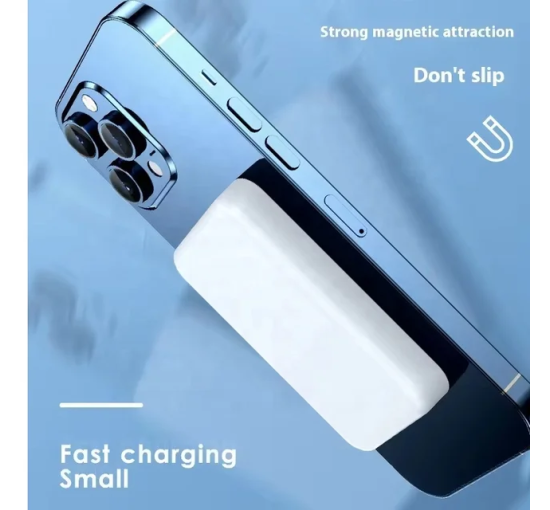Портативний магнітний бездротовий зовнішній акумулятор 5000 mah із швидкою зарядкою (my-18157)