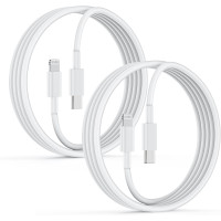 Кабель USB C — Lightning  для быстрой зарядки iPhone Cionum 2 м 2 шт (my-4096)