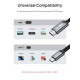 Кабель USB C-HDMI 4K UHD довжиною 2 м для Samsung Galaxy JSAUX сірий (my-4127)