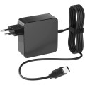 Зарядное устройство 65 Вт с кабелем 1,8 м BERLS USB C черный (my-12022)