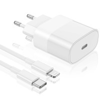 Быстрое зарядное устройство CyvenSmart для iPhone с зарядным кабелем, 2 м, 20 Вт. (my-1082)