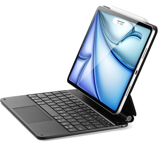 Чохол ESR 6B012 для iPad Air 11 дюймів з клавіатурою (M3/M2, 2025/2024), iPad Pro 11 чорний (my-18028)