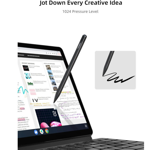 Стилус Metapen M1 для Microsoft Surface черный (my-4158)