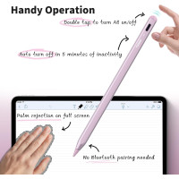 Metapen iPad Олівець стілус A8 для Apple 2-го покоління зі швидкою зарядкою рожевий (my-9177)