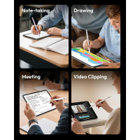 Metapen Pencil A8 для Apple iPad 2018–2025 (зарядка в 2 раза быстрее) белый (my-17148)