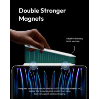 Metapen Pencil A8 для Apple iPad 2018–2025 (зарядка в 2 раза быстрее) белый (my-17148)