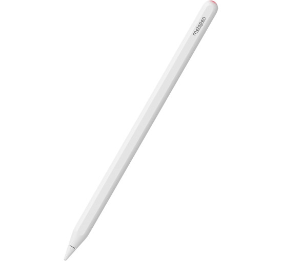 Стилус Metapen APP442 Pencil A14 с быстрой зарядкой, с защитой от прикосновений ладони для Apple Pro белый (my-17146)