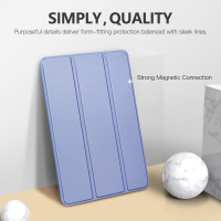 Чохол MoKo Case для нового iPad Mini 5 2019/Mini 4 2015 (5-го/4-го покоління, 7,9 дюйма), тонкий та легкий чохол-підставка Smart Shell, лавандовий (my-15336)
