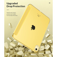 Чехол MoKo для нового iPad (A16) 11-го поколения, высота 25 см, ширина 18 см, чехол для iPad 11 дюймов/10,9 дюймов, поддержка Touch ID, светло-желтый (my-15334)