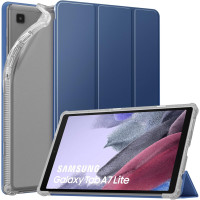 Чехол MoKo для Samsung Galaxy Tab A7 Lite 8,7 дюйма SM-T225/T220/T227, тонкий легкий чехол-подставка, темно-синий (my-15335)