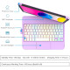 Чохол HOTLIFE клавіатура із сенсорною панеллю для iPad 10-го покоління (my-4334)