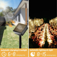 Cветодиодных гирлянд Hangyiwei Outdoor Solar Outdoor, 8 режимов IP65 (my-4335)
