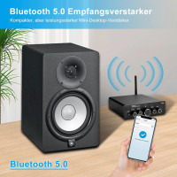 Підсилювач потужності звуку ресивер LDZS E580, 600 Вт Bluetooth 5.0 Mini Hi-Fi (my-3085)