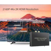 HDMI аудио конвертер 2160P HDMI в HDMI+Optical 4Kx2K 3D PROZOR 4K (my-12048)