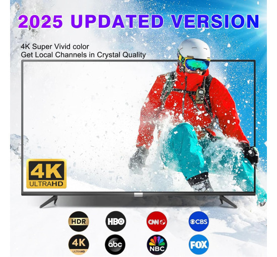 Телевізійна антена HIDB для Smart TV чорний (my-17077)